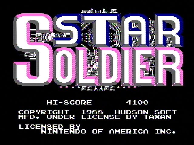 Star Soldier - NES
