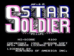 Star Soldier - NES