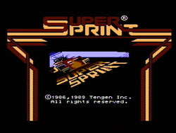 Super Sprint - NES