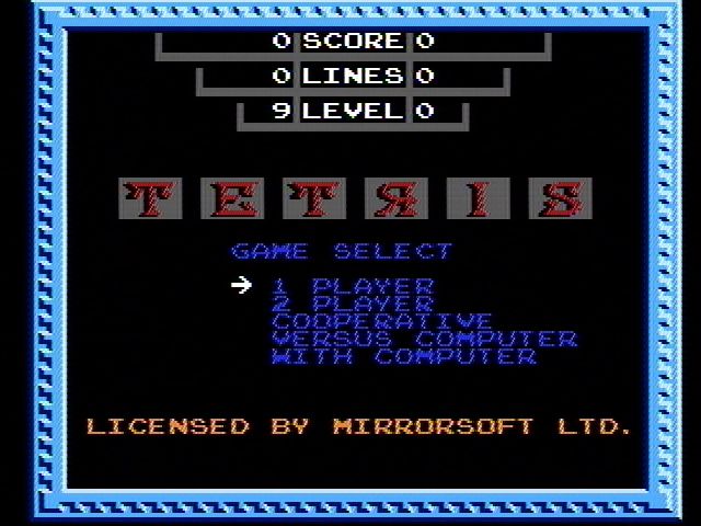 Tetris (Tengen) - NES
