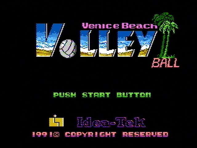 Venice Beach Volleyball - NES