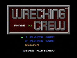 Wrecking Crew - NES