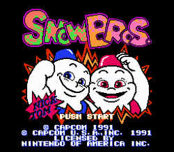 Snow Bros. Nick & Tom - NES