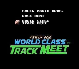 Super Mario Bros. / Duck Hunt / World Class Track Meet - NES
