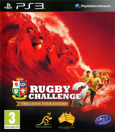 Jonah Lomu Rugby Challenge 2: Featuring the Lions Tour - PS3