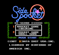 Side Pocket - NES