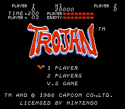 Trojan - NES