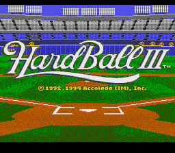 HardBall III - SNES