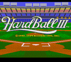 HardBall III - SNES