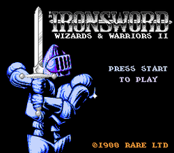 IronSword: Wizards & Warriors II - NES