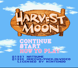Harvest Moon - SNES