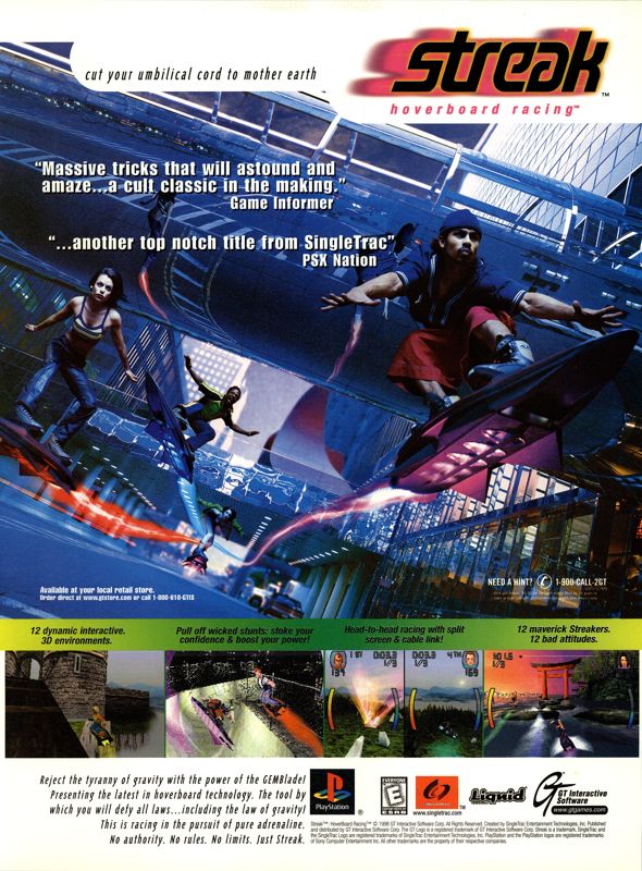 Streak Hoverboard Racing - PS3