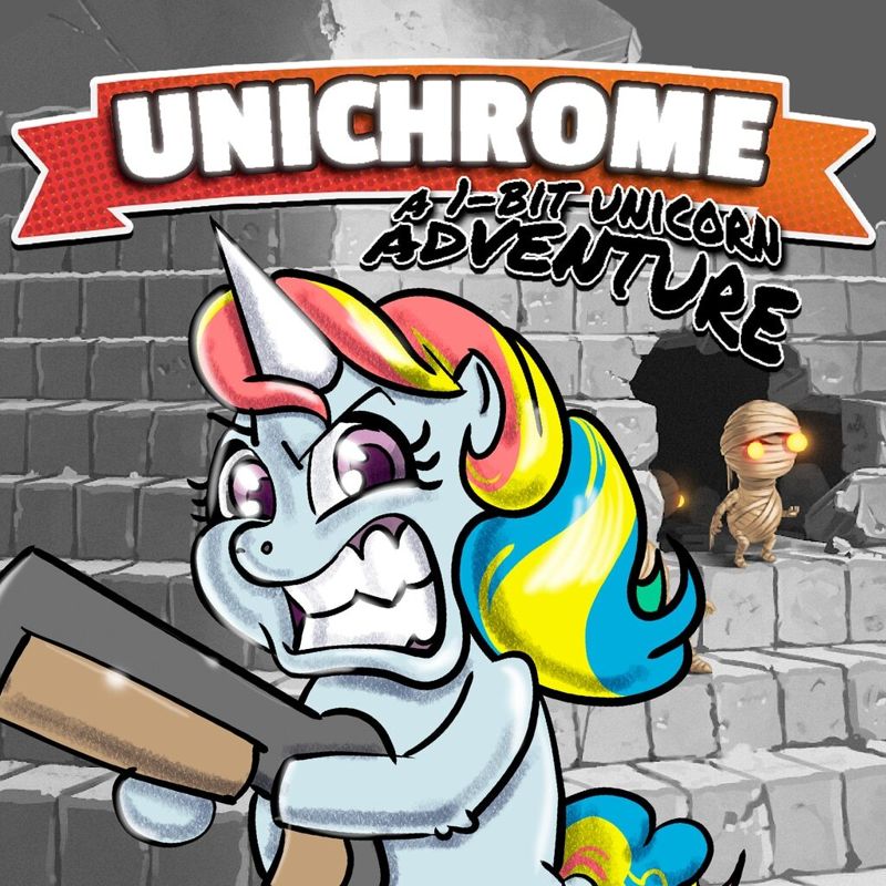 Unichrome: A 1-Bit Unicorn Adventure - PS5