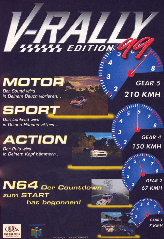 V-Rally: Edition 99 - N64