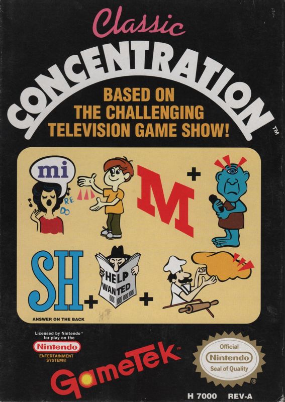 Classic Concentration - NES