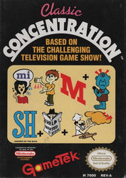 Classic Concentration - NES