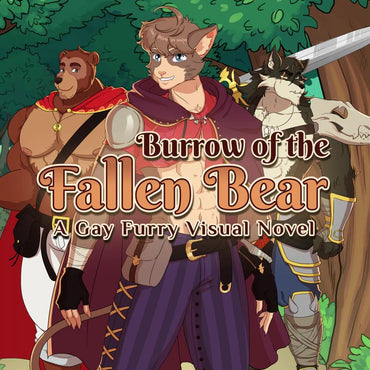 Burrow of the Fallen Bear: A Gay Furry Visual Novel - PS5