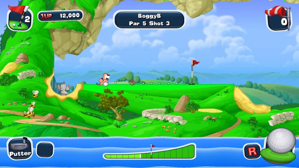 Worms Crazy Golf - PS3