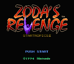 Zoda's Revenge: Star Tropics II - NES