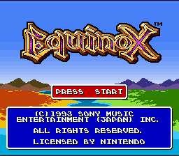 Equinox - SNES