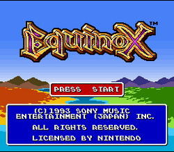 Equinox - SNES