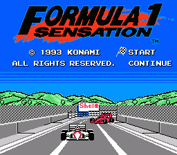 Formula 1 Sensation - NES