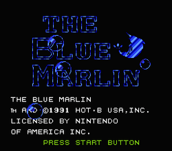 The Blue Marlin - NES