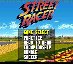 Street Racer - SNES