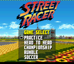 Street Racer - SNES