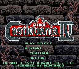 Super Castlevania IV - SNES