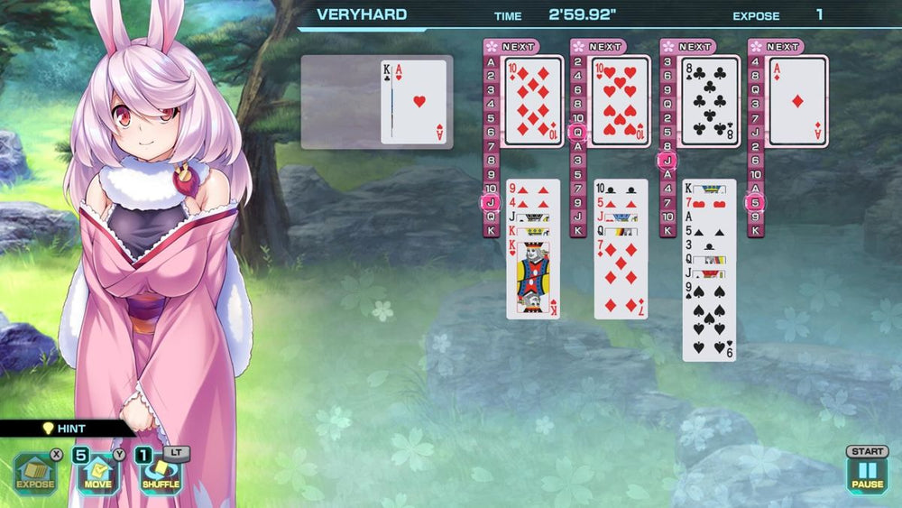 Pretty Girls Four Kings Solitaire - PS5