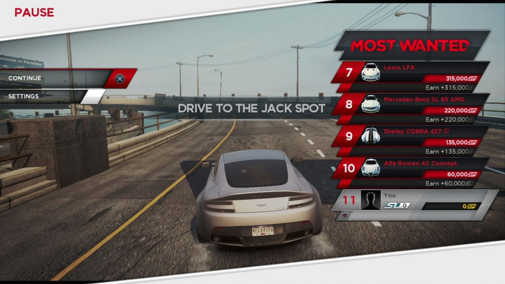 Need for Speed: Most Wanted - PS3