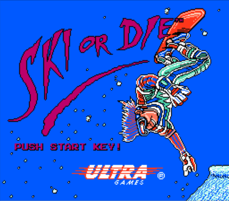 Ski or Die - NES