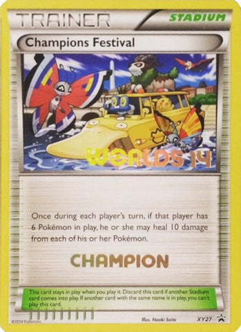 Champions Festival (XY27) (2014 Champion) [XY: Black Star Promos]