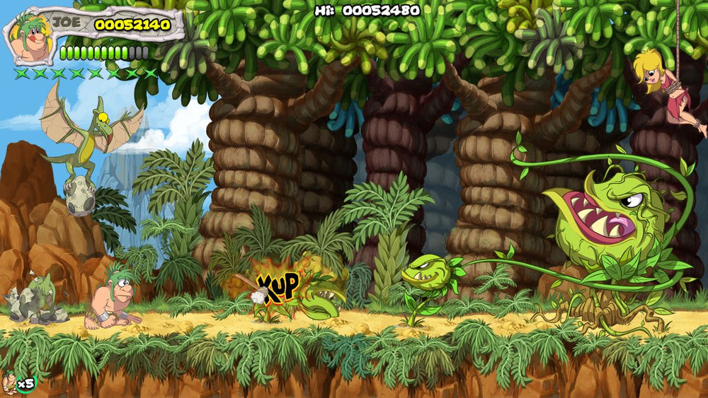 New Joe & Mac: Caveman Ninja - Switch
