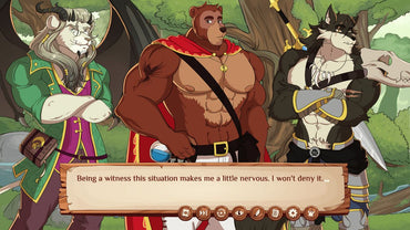 Burrow of the Fallen Bear: A Gay Furry Visual Novel - PS5