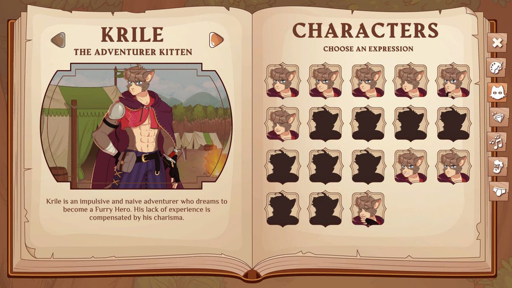 Burrow of the Fallen Bear: A Gay Furry Visual Novel - PS5