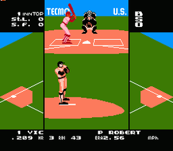 Tecmo Baseball - NES