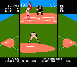 Tecmo Baseball - NES