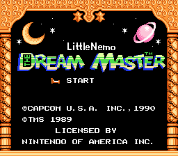 Little Nemo: The Dream Master - NES