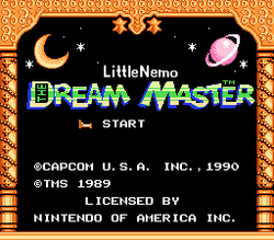 Little Nemo: The Dream Master - NES