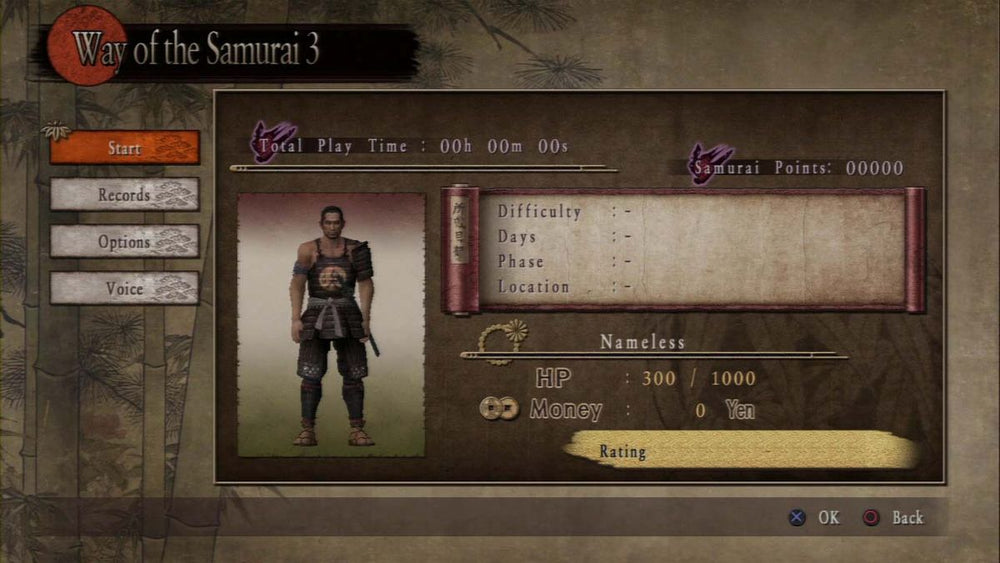 Way of the Samurai 3 - PS3