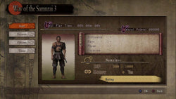 Way of the Samurai 3 - PS3