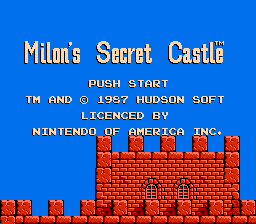 Milon's Secret Castle - NES
