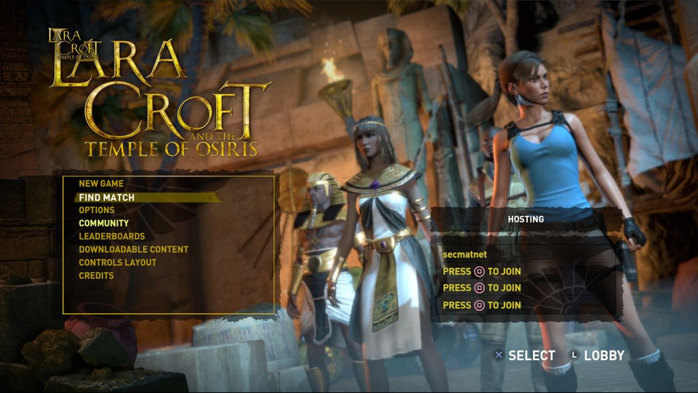 Lara Croft and the Temple of Osiris - PS4