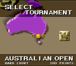 Jimmy Connors Pro Tennis Tour - SNES