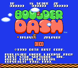 Boulder Dash - NES