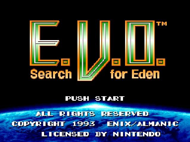 E.V.O.: Search for Eden - SNES