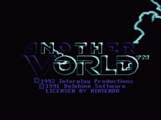 Out of This World - SNES