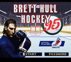 Brett Hull Hockey 95 - SNES